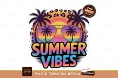 Sunglasses reflecting tropical sunset with palm trees Product Image 1