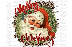 Western Merry Christmas, Sublimation Design for T-shirt, PNG Product Image 1