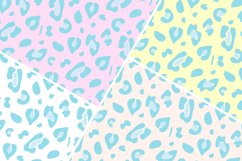 Leopard Animal Print Digital Paper. Leopard Seamless Pattern Product Image 3