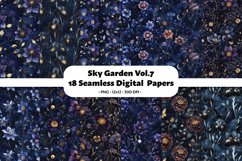 Sky Garden Vol. 7 Seamless Digital Paper,18 PNG Product Image 1