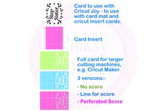 Paper cut Card for Step-Sister svg | Cricut Joy Card Product Image 2