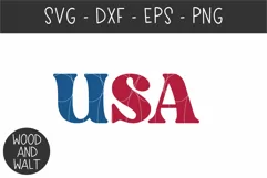 USA SVG | 4th Of July Cut File Product Image 2