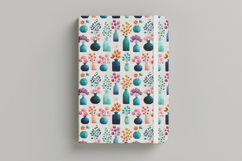 Vibrant Houseplants Seamless Digital Paper, 36 PNG Product Image 8