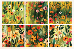 Vibrant Meadow Seamless Digital Paper Vol.2, 27 PNG Product Image 3