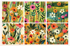 Vibrant Meadow Seamless Digital Paper Vol.2, 27 PNG Product Image 5