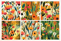 Vibrant Meadow Seamless Digital Paper Vol.2, 27 PNG Product Image 2