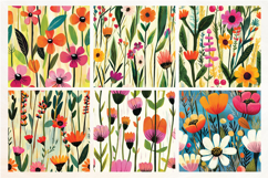 Vibrant Meadow Seamless Digital Paper Vol.4, 27 PNG Product Image 4