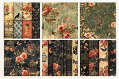 Victorian Garden Vol.1 Seamless Digital Paper,18 PNG Product Image 3