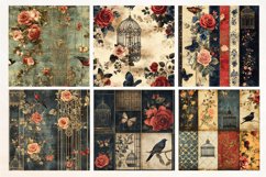 Victorian Garden Vol. 2 Seamless Digital Paper,18 PNG Product Image 3