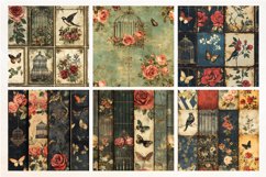 Victorian Garden Vol. 2 Seamless Digital Paper,18 PNG Product Image 4