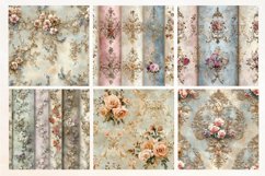 Victorian Wallpaper Vol.1 Seamless Digital Paper, 18 PNG Product Image 3