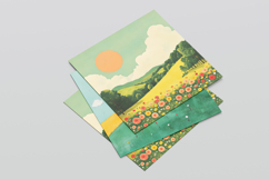 Whimsical Landscape Vol.2 Digital Paper, 20 PNG &amp; JPEG Product Image 7