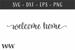 Welcome Home SVG | Farmhouse Welcome Sign SVG Product Image 4