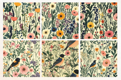 Wild Meadow Seamless Digital Paper, 27 PNG Product Image 2