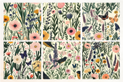 Wild Meadow Seamless Digital Paper, 27 PNG Product Image 4