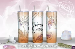 Witch by nature tumbler png, basic witch tumbler Product Image 1