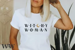 Witchy Woman SVG | Halloween Shirt SVG Product Image 3