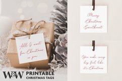 Printable Christmas Gift Tag Bundle | Christmas Labels Product Image 1