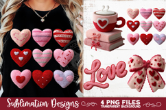Valentine Latch Hook Yarn Sublimation Designs Product Image 9