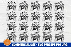 Birthday Shirts SVG, Birthday Boy Shirt, Svg Cut Files Product Image 1