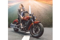 Old school motorcycles. Annual Exhibition Product Image 1