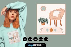 Interior Illustrations for T-Shirt Design Product Image 1