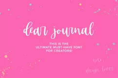 Dear Journal Calligraphy Font - Free Font of The Week Product Image 1