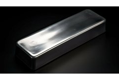 shiny silver ingot Product Image 1