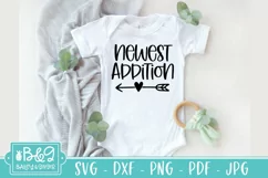 Cute Baby SVG - Newest Addition - Newborn SVG Cut File Product Image 5