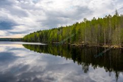 Scenic View Of Lake Against Sky Product Image 1