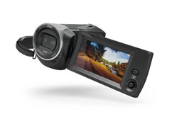 Full HD Camcorder Sony HDR CX240 Mockup Product Image 7