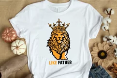 Fathers Day SVG PNG DXF EPS Like Father Like Son SVG Files Product Image 5