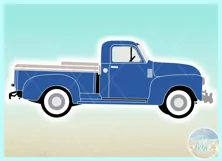 Vintage Antique Truck Svg Dxf Eps Png Pdf Files Product Image 2