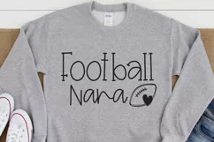 Football Nana SVG DXF PNG Cut File Product Image 2
