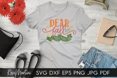 Dear Fall I Miss You So SVG PNG Autumn svg Pumpkin Spice svg Product Image 3