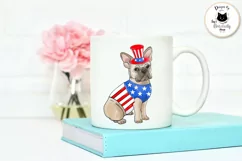4th Of July Dog PNG Design | Patriotic Sublimation Design Product Image 6