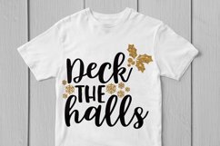 Deck The Halls - Christmas SVG EPS DXF PNG Cutting Files Product Image 3