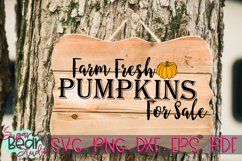 Farm Fresh Pumpkins For Sale - A Fall SVG Product Image 2