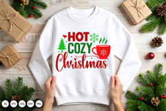 Hot Cozy Christmas SVG - Warm Holiday Vibes Design Product Image 4