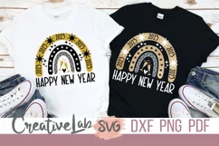 Happy New Year SVG, New Year Shirt Sublimation files Product Image 1
