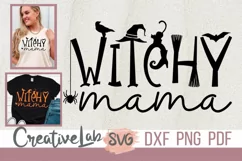 Witchy Mama SVG, Halloween SVG, Mom Halloween SVG Product Image 2