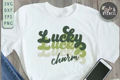 St. Pattys Day Lucky Charm SVG - SVG, PNG, EPS, DXF Product Image 1