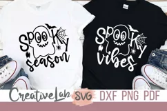 Spooky Vibes Svg, Spooky Svg, Spooky Season Svg, Dxf, Png Product Image 1