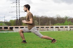 The guy goes in for sports in the open air. Product Image 1