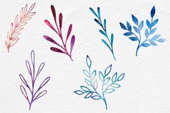 Galaxy Watercolor Plants Product Image 2