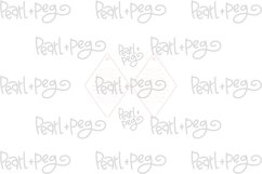 Diamond Center Cutouts Laser Engraved Earring Download Product Image 2