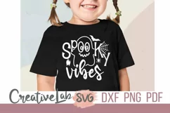 Spooky Vibes Svg, Spooky Svg, Spooky Season Svg, Dxf, Png Product Image 2