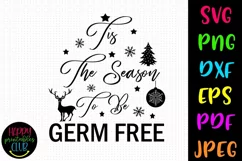 Christmas Quarantine SVG- Christmas Quarantine Ornaments SVG Product Image 2