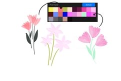 Procreate colors palette pink pastel Product Image 3