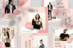 Fashion Sale Puzzle Instagram Social Media Template Product Image 2